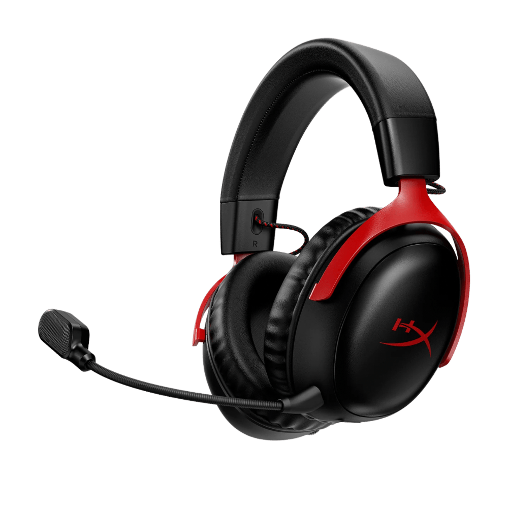 HyperX Cloud III 3 Wireless - Red - وكيل رسمي - iPad Palestine