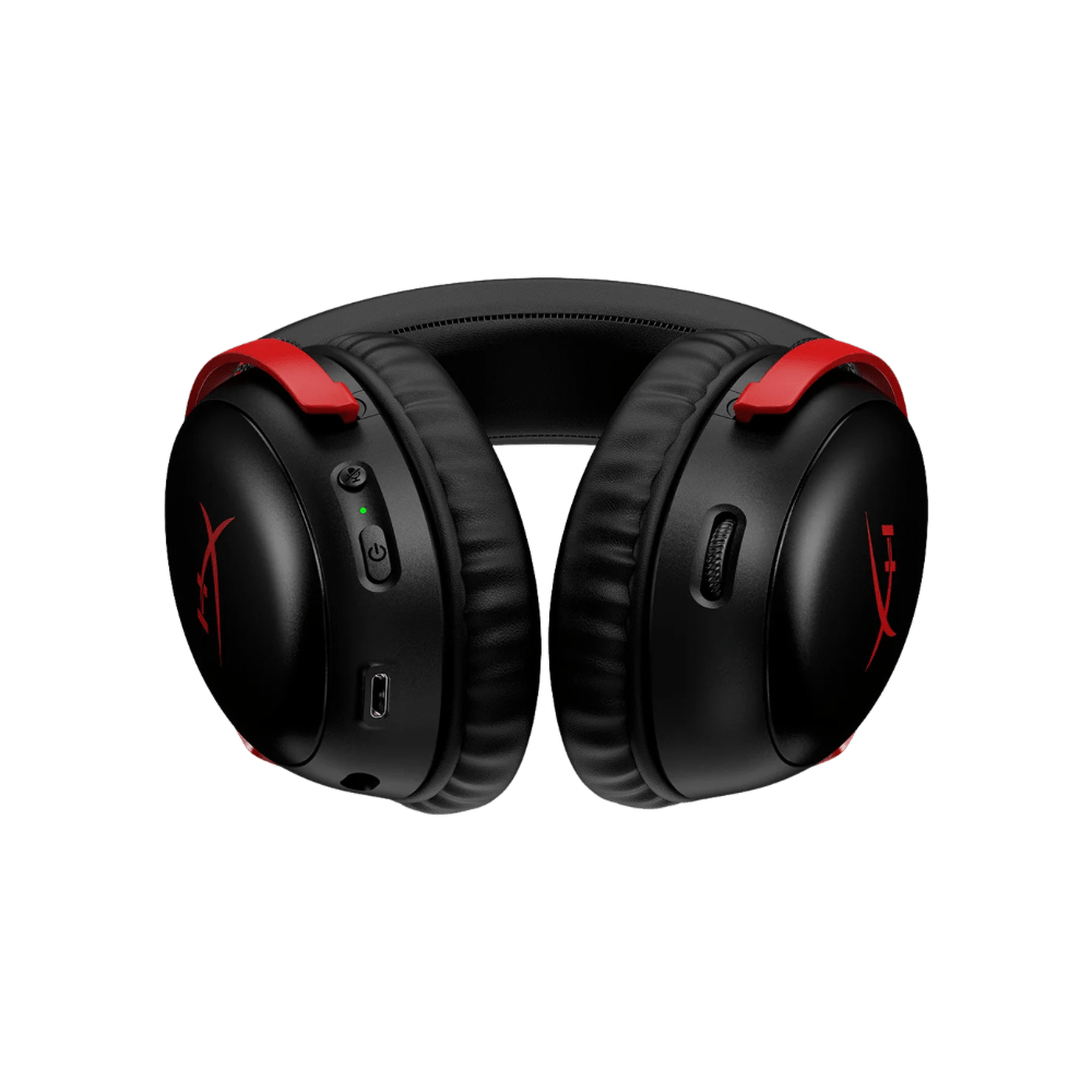 HyperX Cloud III 3 Wireless - Red - وكيل رسمي - iPad Palestine