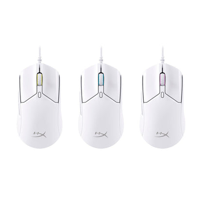 HyperX Pulsefire Haste 2 Wired - White - iPady Palestine