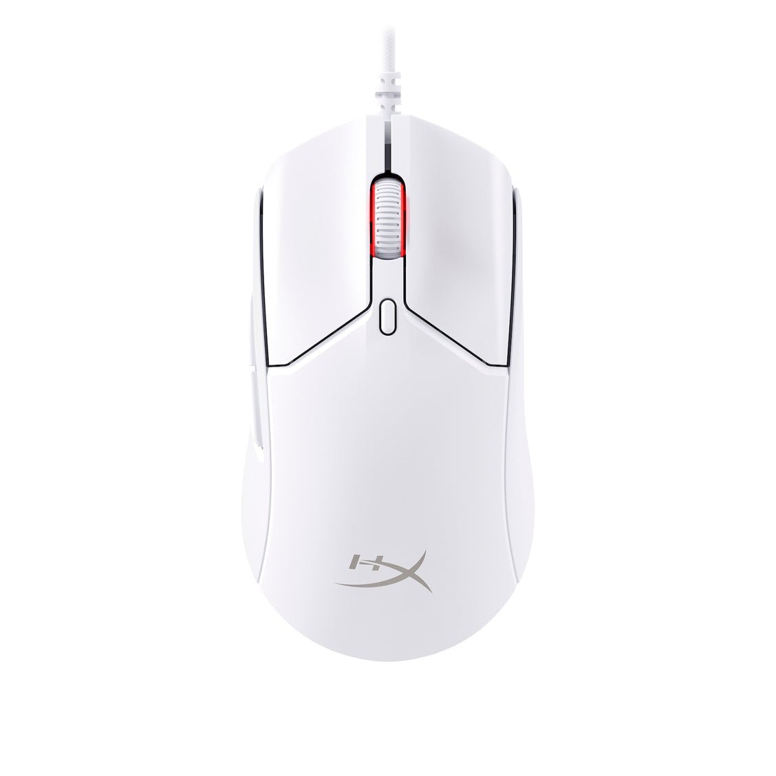 HyperX Pulsefire Haste 2 Wired - White - iPady Palestine
