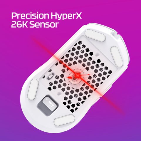 HyperX Pulsefire Haste 2 Wireless Gaming Mouse - Official Importer - وكيل رسمي - iPady Palestine