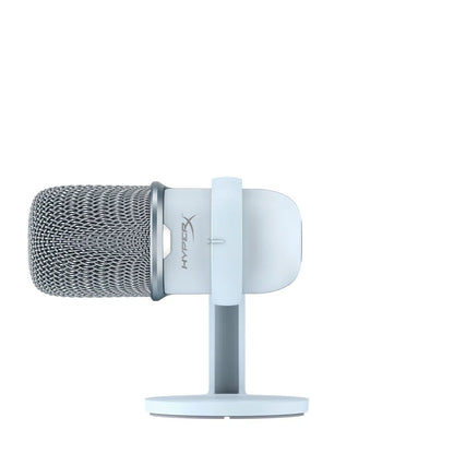 HyperX SoloCast Microphone - ميكروفون سولوكاست - White - iPady Palestine