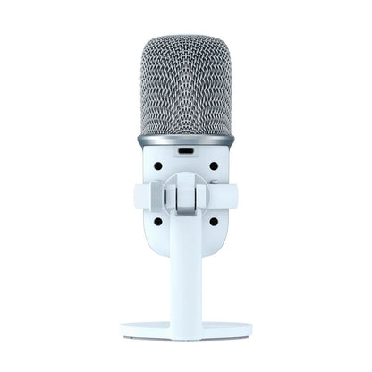 HyperX SoloCast Microphone - ميكروفون سولوكاست - White - iPady Palestine