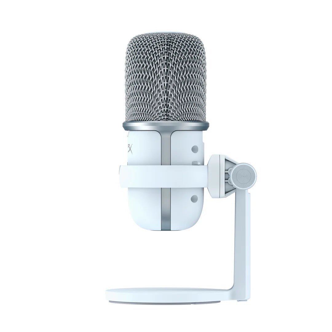 HyperX SoloCast Microphone - ميكروفون سولوكاست - White - iPady Palestine