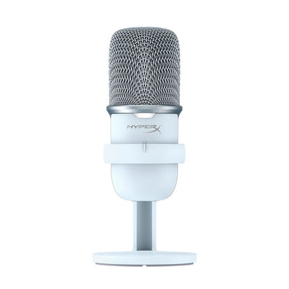 HyperX SoloCast Microphone - ميكروفون سولوكاست - White - iPady Palestine