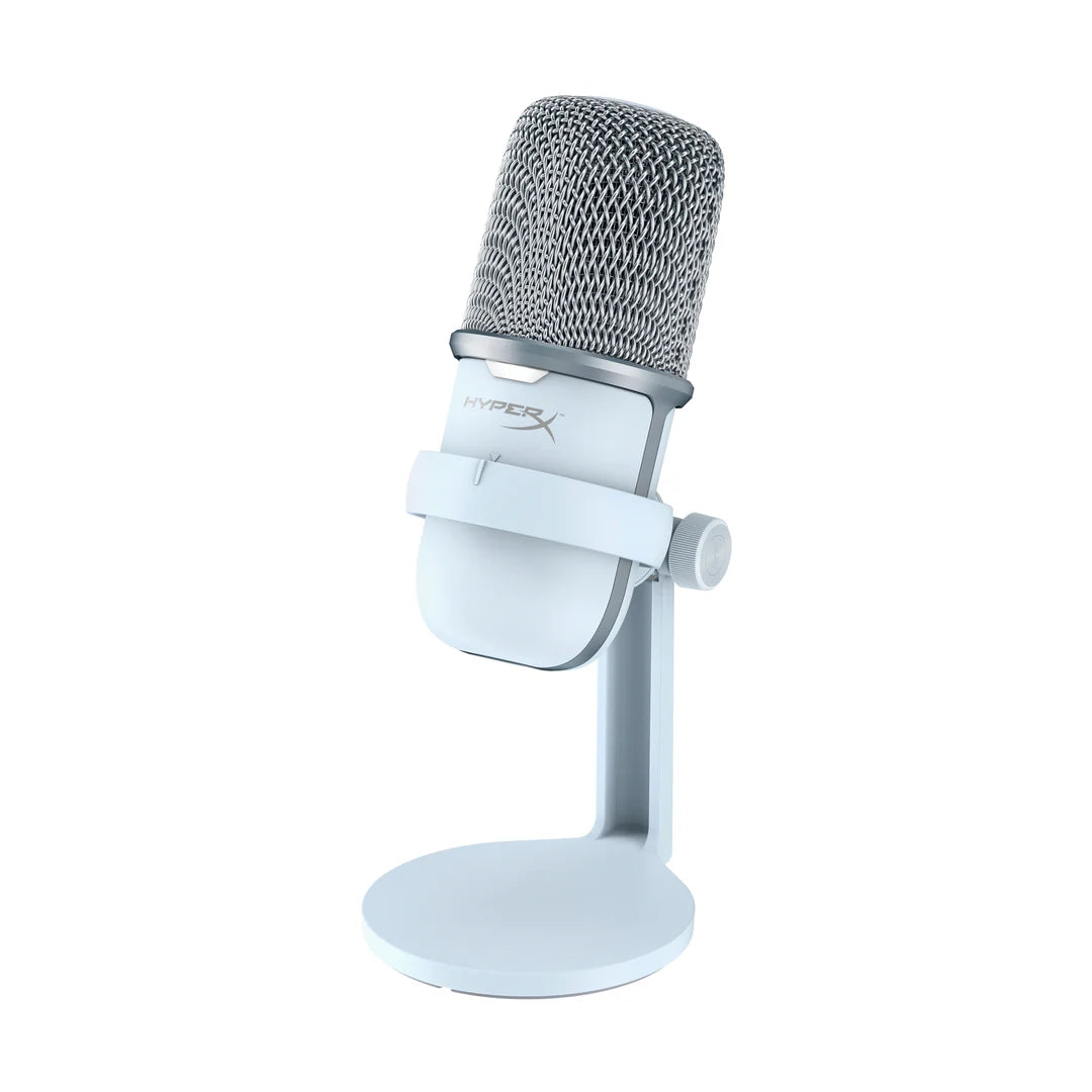 HyperX SoloCast Microphone - ميكروفون سولوكاست - White