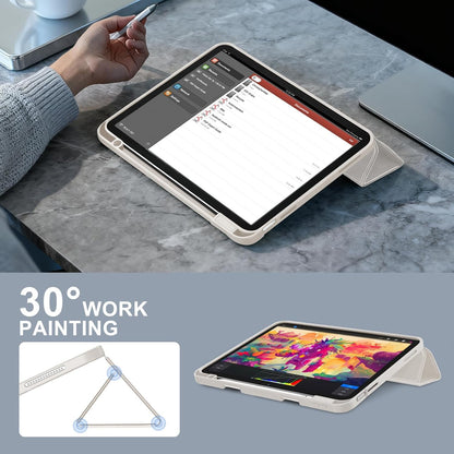 iPad Air 4/5/6/7 Smart Case - Bright White - iPady Palestine