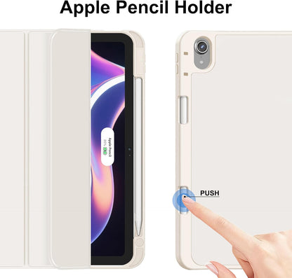 iPad Air 4/5/6/7 Smart Case - Bright White - iPady Palestine