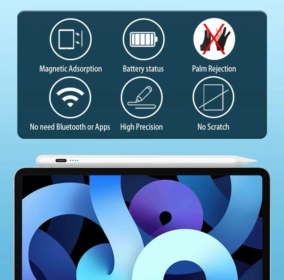 iPad Stylus - Palm Rejection - iPady Palestine