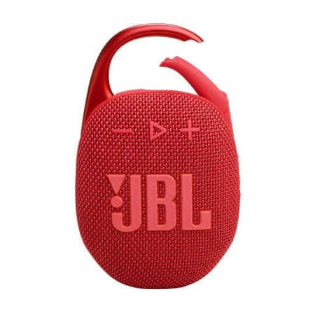 JBL Clip 5 Speaker - Red - وكيل رسمي - iPady Palestine