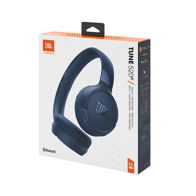 JBL Tune 520BT - Blue - Original - Official Importer أصلي - وكيل رسمي - iPady Palestine