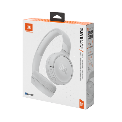 JBL Tune 520BT - Original - White - Official Importer اصلي - وكيل و مستورد رسمي - iPad Palestine