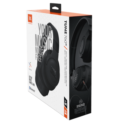 JBL Tune 760NC - Black - علبة متضررة - وكيل رسمي - iPad Palestine