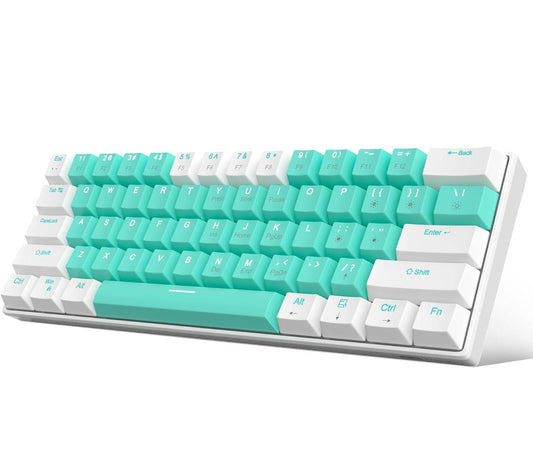 MageGee Star 61 - ARGB - Hot Swap - Ivory White Switch - iPady Palestine