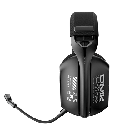 Onikuma GT808 Gaming Headset - Tri Mode - Wired - Wireless - Bluetooth - iPady Palestine