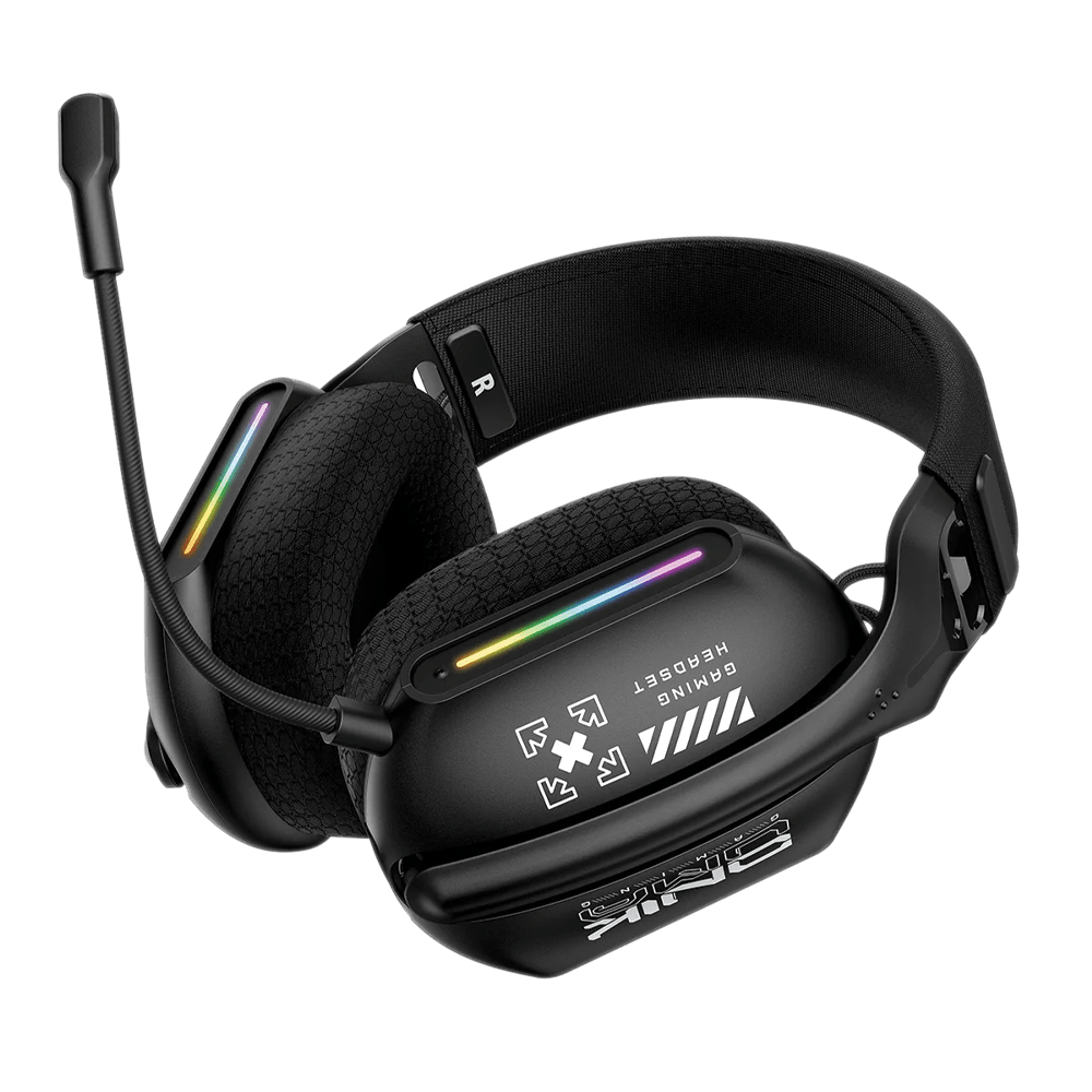 Onikuma GT808 Gaming Headset - Tri Mode - Wired - Wireless - Bluetooth - iPady Palestine