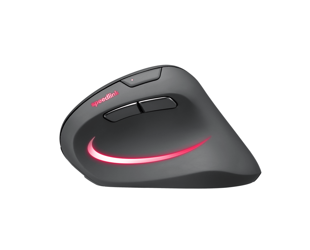 Original Speedlink Piavo Pro RGB Rechargeable Vertical Ergonomic Mouse - wireless, rubber-black - iPady Palestine