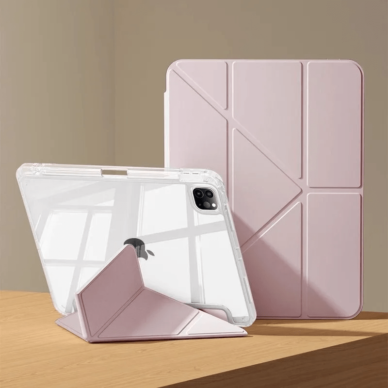 Pink Triangle Case for iPad 10th and 11th - كفر المثلث - لون زهري للجيل العاشر و جيل 11 - iPady Palestine