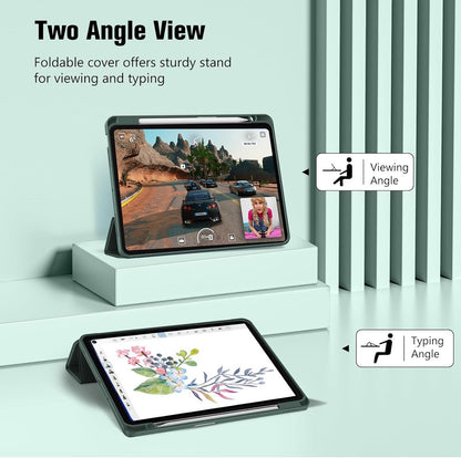 ProCase Original - Green smart case for iPad Air 4/5/6/7 - iPady Palestine