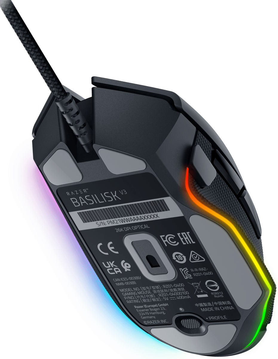 Razer Basilisk V3 RGB - أصلي - iPady Palestine