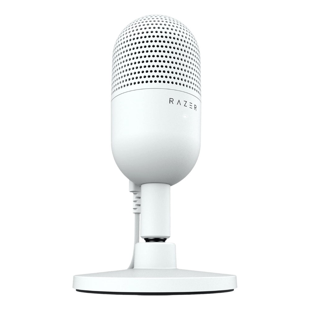 Razer Seiren Mini V3 Microphone - White - وكيل رسمي - iPad Palestine