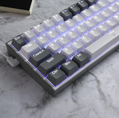 Redragon K617 FIZZ Mechanical Keyboard - Hot Swap - ARGB - iPady Palestine