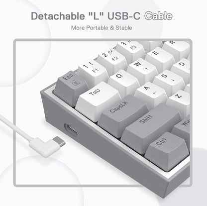 Redragon K617 FIZZ Mechanical Keyboard - Hot Swap - ARGB - iPady Palestine