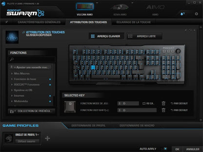 Roccat Vulcan 121 Aimo Linear Red Switch - iPady Palestine