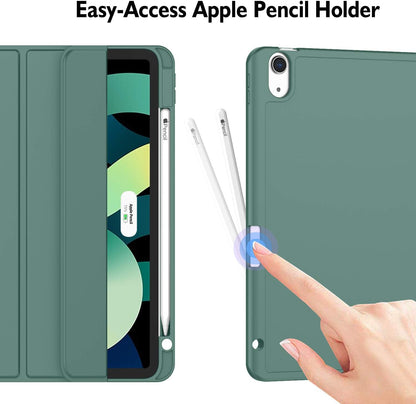 Smart Case - Green Soft TPU Case for iPad Air 4/5/6/7 10.9 11 - iPady Palestine