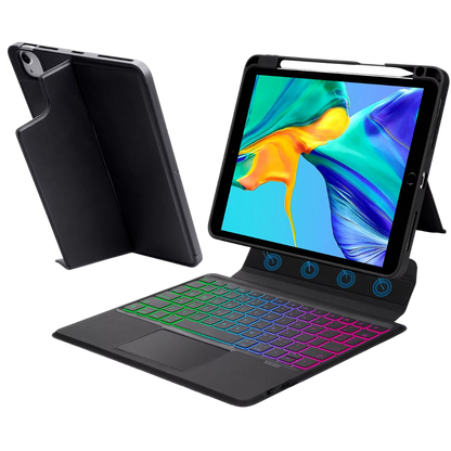 Smart Keyboard Case with Touch Mouse - RGB - Pro 11 - Air 4/5/6 - iPady Palestine