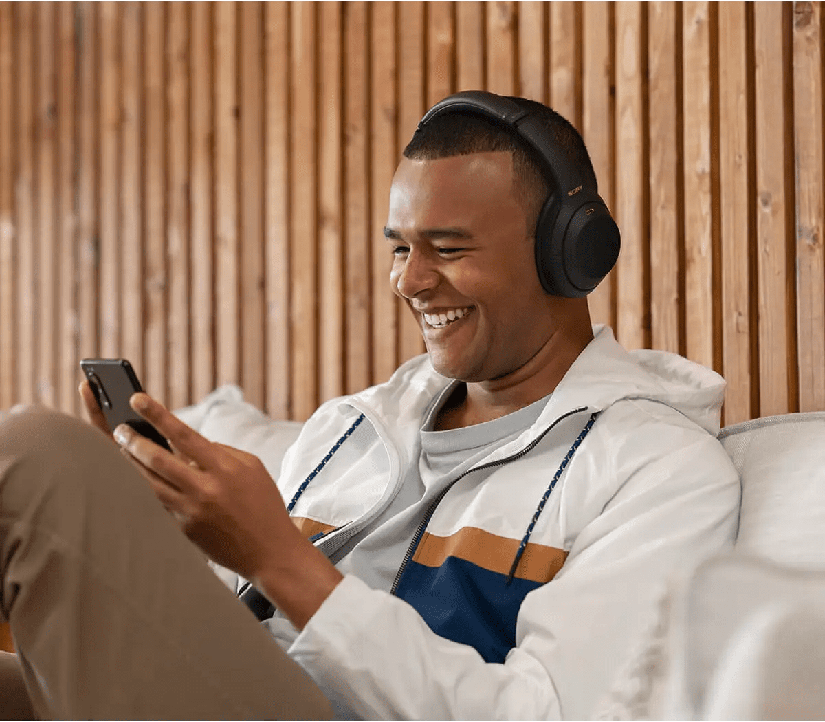 SONY WH - 1000XM4 Wireless Premium Noise Canceling Headphones | Black - أصلي - وكيل رسمي - iPady Palestine