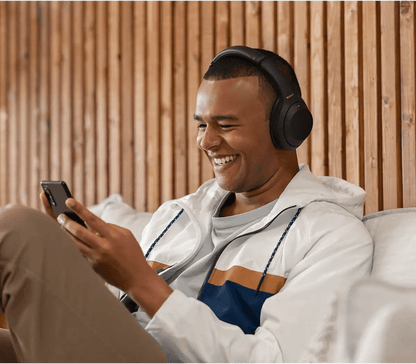 SONY WH - 1000XM4 Wireless Premium Noise Canceling Headphones | Black - أصلي - وكيل رسمي - iPady Palestine