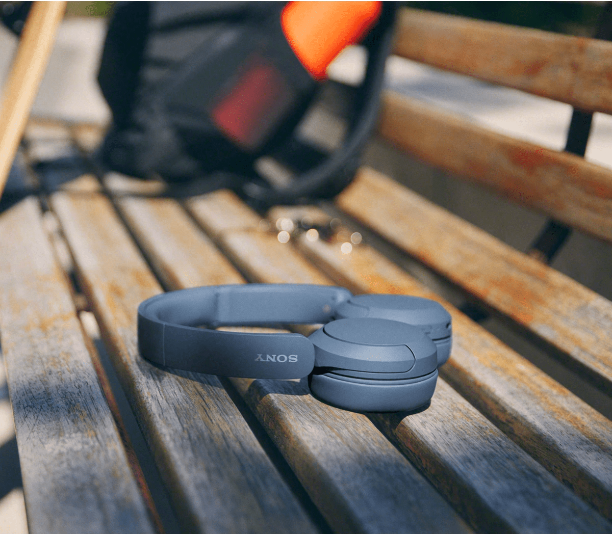Sony WH-CH520 Headphones - Blue - iPady Palestine