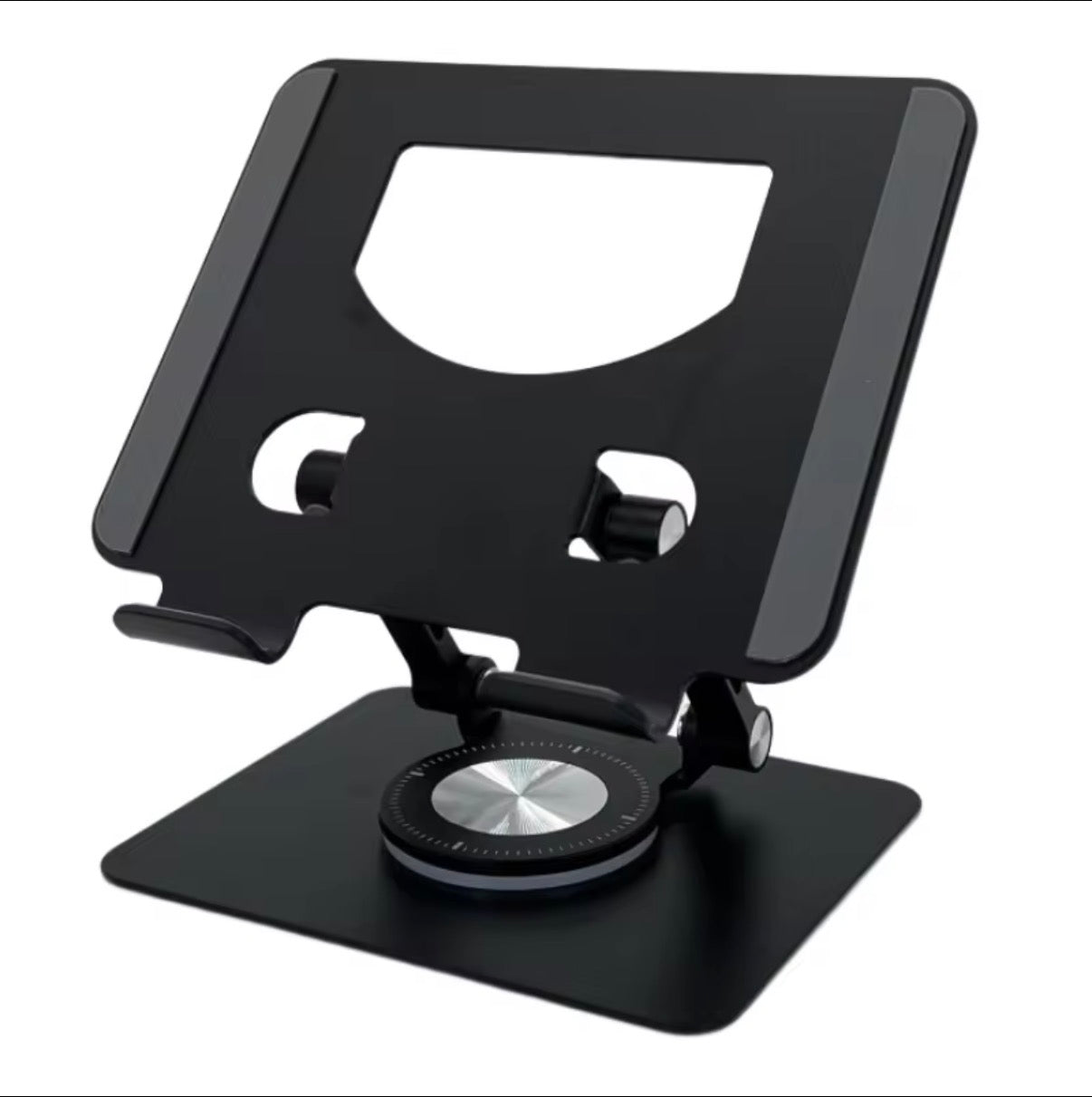Stand for iPad - Black - ستاند أسود ألمنيوم للايباد - iPad Palestine