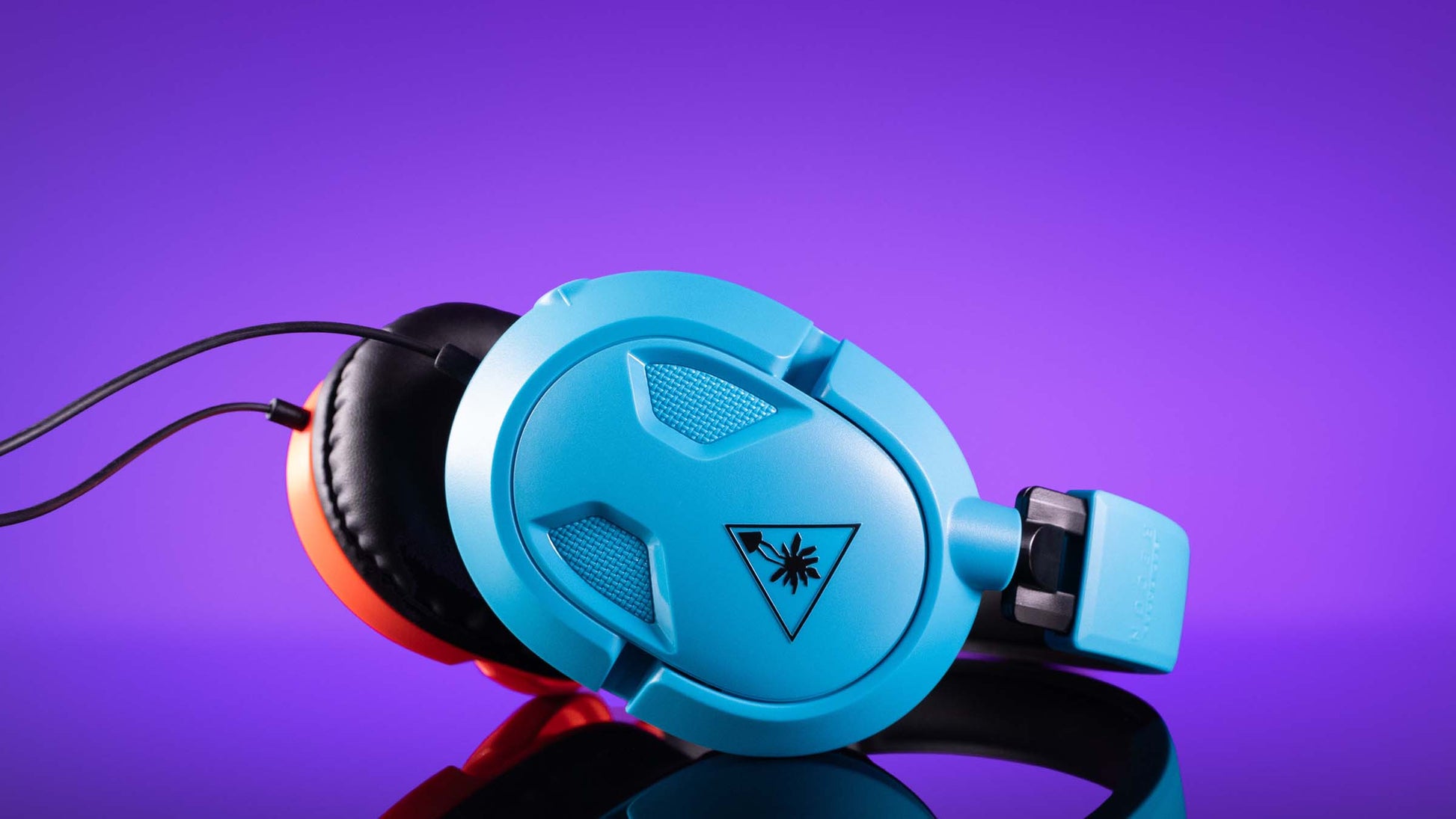 Turtle Beach Recon 50 Gaming Headset - سماعات جيمينج أصلية - مستورد رسمي - Blue and Orange - iPady Palestine