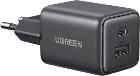 UGREEN 20W Gan Fast Charger - 1 USB - C Port & 1 USB - A Port - iPady Palestine