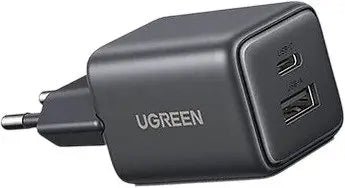 UGREEN 20W Gan Fast Charger - 1 USB - C Port & 1 USB - A Port - iPady Palestine