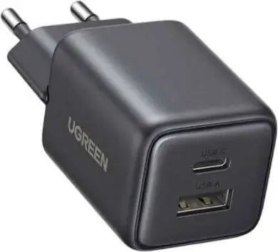 UGREEN 20W Gan Fast Charger - 1 USB - C Port & 1 USB - A Port - iPady Palestine