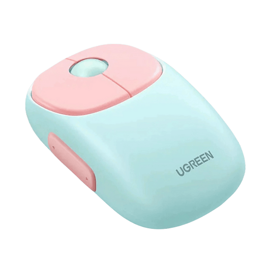 UGREEN Fun Mouse - Bluetooth + 2.4Ghz (Dual Wireless) - Pink - iPady Palestine