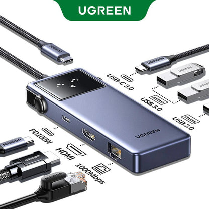 UGREEN Uno USB - C Hub 7 - in - 1 - iPad Palestine