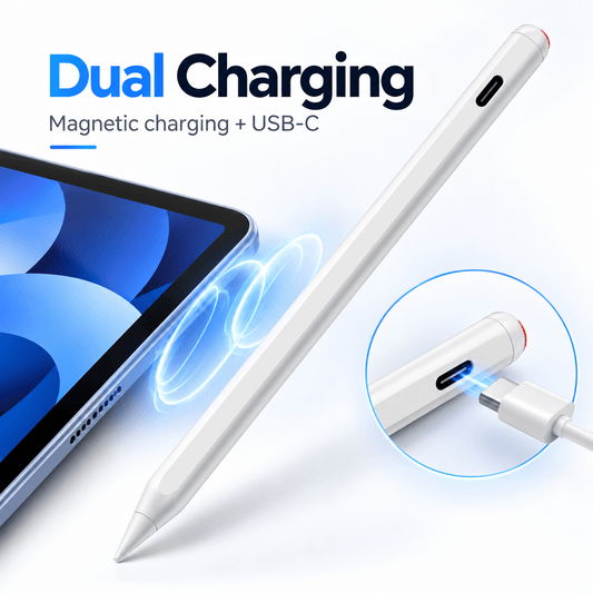 Wireless & USB-C Charging Pencil for iPad - Palm Rejection - iPady Palestine