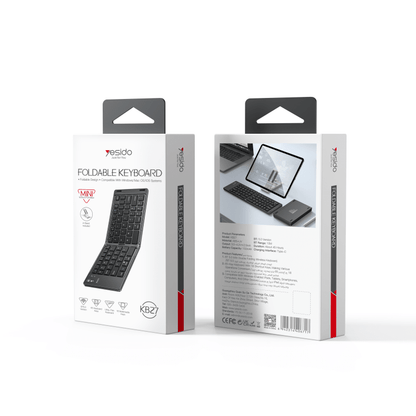 Yesido Foldable Keyboard - كيبورد بلوتوث قابل للطي - iPady Palestine