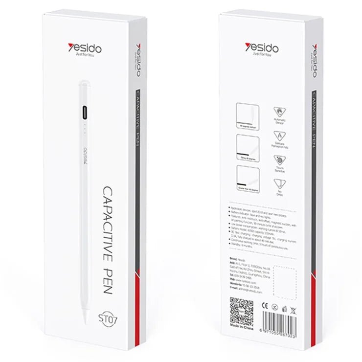 Yesido ST07 Original Pencil - قلم يسيدو لايبادات ابل - iPady Palestine