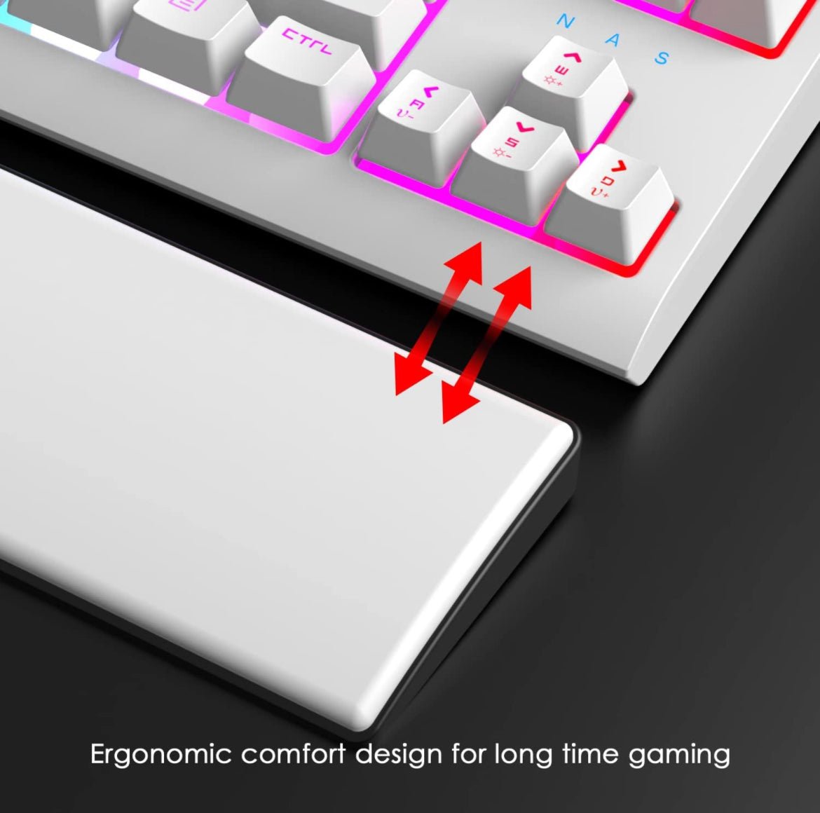 ZIYOU LANG - Magic Refiner MK17 Mechanical Blue Switch Keyboard - ماجيك ريفنر فلسطين كيورد ميكانيكي - iPady Palestine